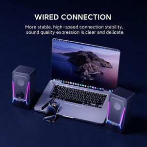 Haut-parleur USB 2.0 RGB pour ordinateur portable et PC de bureau, idéal pour le gaming – Fabricant OEM - Product Image 4