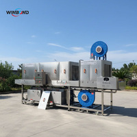 Machine à laver les caisses de fruits industrielles |   Nettoyeur de paniers en plastique haute pression pour l'agriculture et la transformation alimentaire