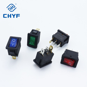 Công Tắc Rocker 2 Chấu 3 Chấu Chống Nước Tròn KCD1 KCD3 KCD4 <span class=keywords><strong>4</strong></span> Pin Công Tắc Bật Tắt Đèn Led 12 Volt Cho Xe Hơi - Product Image 6