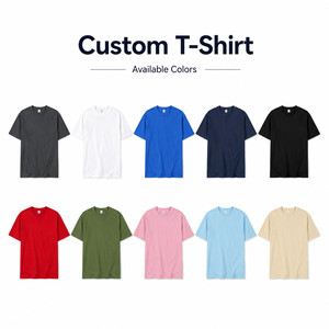 เสื้อยืดพรีเมียมผู้ชาย คอตตอน 100% เนื้อนุ่ม ระบายอากาศดี คอกลม คลาสสิค รับสกรีนโลโก้ ขายส่ง 10 สี ไซส์ S-4XL สีแดง - Product Image 3