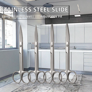 Glissière manuelle réglable en acier inoxydable pour table d'examen gynécologique, certifiée CE - Product Image 2