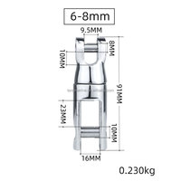 TANGREN nouveau acier inoxydable 316 Double bateau ancre chaîne connecteur pivotant accessoires de matériel marin pour bateaux