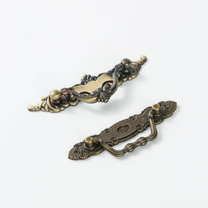 Furniture Handle Zinc Alloy Antique Bronze Bar Cabinet Traditional Style Durable - Product Image 1