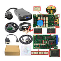 Alat Diagnostik PP2000 LED FULL Lexia3 Diagbox V9.68 Full Chip Dengan Indikator LED OBD2 Scanner untuk Mobil Peugeot Citroen DS PSA