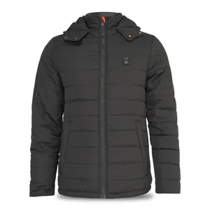 Wholesale Winter Warm Coat Hunting Skiing OutdoorJjacket Rechargeable Battery Custom Heated Jackets