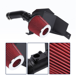 Nouveau système d'admission d'air froid pour moteur 1.5L I4 Turbo de 10e génération avec filtre rouge et matériel de montage pour modèles 2016-2021 - Product Image 4