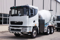 Camion malaxeur CAMC 6x4 H9 à chargement automatique Boîte de vitesse moteur électrique pour camion malaxeur à béton