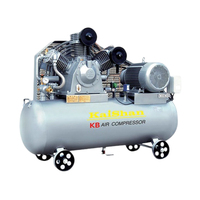 Compresseur d'air à piston à haute pression, refroidi par air, lubrifié, portable, faible bruit, 1200L, 3,0 Mpa, longue durée de vie