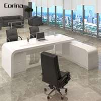 Meubles de bureau Principal et moderne, 5 pièces, ensemble de table de bureau, à dubaï