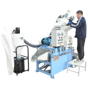 Machine automatique SHINHO pour la granulation du cuivre de rebut, déchiqueteuses de câbles métalliques à chaud pour les déchets de câbles en cuivre - Product Image 6