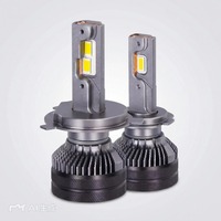 Bombilla LED para Faros Delanteros Hadudu K5C con Doble Tubo de Cobre para H7/H4/H1/HB3/9005/9006, Ajuste Universal de 12V para Automóviles OLIVER