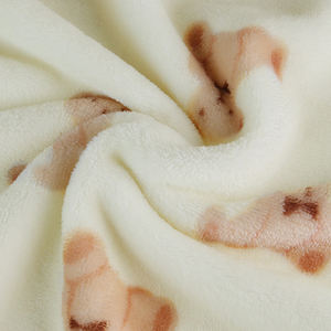 <span class=keywords><strong>Material</strong></span> de tela de franela elástica Minky de terciopelo grueso con estampado Floral de <span class=keywords><strong>Spandex</strong></span> turco para ropa - Product Image 2