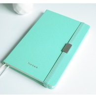 Carnet de notes en cuir PU de sublimation de haute qualité avec bande élastique cadeaux de fête des mères Journal de voyage Journal élégant pour les étudiants
