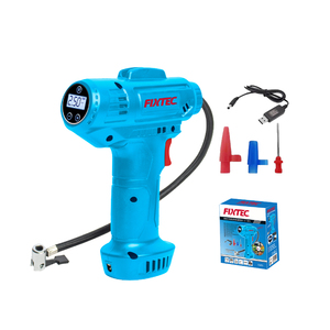 ปั๊มลม FIXTEC 7.4V แบบพกพาสำหรับรถยนต์ แรงดันลม 150 Psi รุ่นไร้สาย FCAP074 - Product Image 1