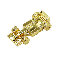 Flashdisk Mobil Balap Mini F1 Metal Baru Warna Perak, Flashdisk Mobil Formula, Memory Stick 4GB 8GB 16GB, Flashdisk Bentuk Kunci Mobil