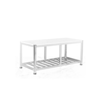 Outils d'abattoir, ligne de transformation de la viande, acier inoxydable, abattoir, table de travail en acier inoxydable