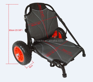 Siège de <span class=keywords><strong>kayak</strong></span> robuste en aluminium Yonk, siège individuel pour la pêche, capacité 200 kg, <span class=keywords><strong>chariot</strong></span> de plage et <span class=keywords><strong>chariot</strong></span> de <span class=keywords><strong>kayak</strong></span> - Product Image 3