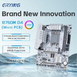 Nouvelle carte mère ERYING B760M D4 ARGB double canal LGA1700 DDR4 pour processeurs 12e/13e génération 12400/<span class=keywords><strong>12900</strong></span>/<span class=keywords><strong>13600K</strong></span>/F SATA 64 Go pour ordinateur de bureau - Product Image 2