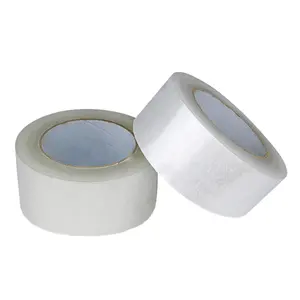 定制透明白色胶带Bopp塑料强力粘性透明不干胶纸箱包装胶布