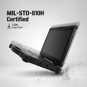 Ordinateur portable robuste Beidou BDS GPS MIL-STD-810H IP65 anti-poussière 15,6 pouces <span class=keywords><strong>Intel</strong></span> <span class=keywords><strong>I7</strong></span> 16 Go de RAM 512 Go de SSD pour la collecte de données d'enquête - Product Image 1