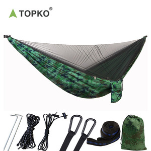 TOPKO personalizzabile doppio amaca da campeggio automatico ad apertura rapida Anti-zanzariera materiale in Nylon resistente per uso esterno - Product Image 2