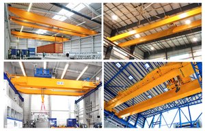 مصانع تصنيع جديدة لورشة العمل المزدوجة المركبة على السقف 30 طن تستخدم 20 متر كحد أقصى تتميز بعرض من من من من من نوع PLC - Product Image 4