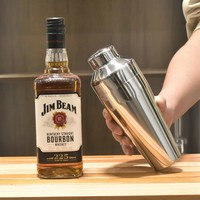 Shaker à cocktails en acier inoxydable rose doré de 700 ml avec recettes, ensemble de mélangeurs pour cocktails Cobbler et Martini, outils de bar professionnels, OEM personnalisé