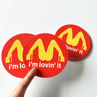 Autocollant découpé sur mesure, étiquette adhésive en vinyle PVC, impression imperméable, logo personnalisé, autocollants holographiques pour la promotion