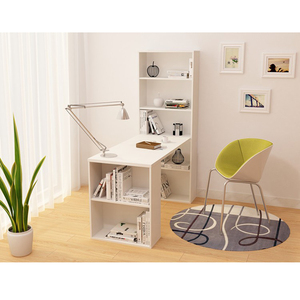 Simple Wooden Children Solid Wood Study Writing <strong>Computer</strong> <strong>Desk</strong> <strong>with</strong> <strong>Shelf</strong> - Product Image 1