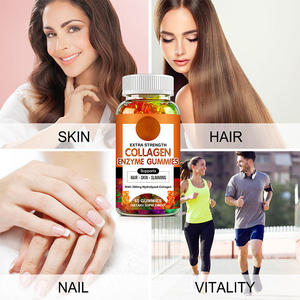 Bonbons Gélifiés Oursons Bio Personnalisés OEM/ODM (60 unités) – Vitamines pour Adultes, Soutien Immunitaire, Enzymes, Collagène, Éclaircissement de la Peau - Product Image 2