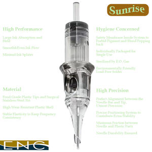 Pro1รอบพระอาทิตย์ขึ้น RL 0.35มม. นาโน hairstroke ปลอดภัย BLISTER ตลับหมึก1 3 5 7 9 11 14 18ปลาย20ยูนิต - Product Image 3