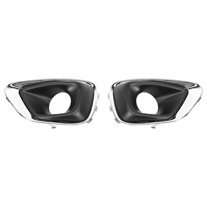 Marco de cubierta de luz antiniebla delantera para Jeep Compass, 68213204AA, izquierdo y derecho, de plástico, para modelos 2014-2017, fijación con tornillos - Product Image 4