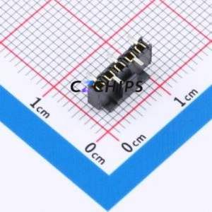MMS-105-02-L-SV-P-TR Pin Socket SMD,P=2mm Connector 2mm Vertical Mount Single Row 5P - Product Image 2
