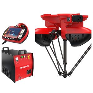 Bras robotisé articulé BRTIRPL1003A, portée de 1000 mm, capacité de charge de 3 kg, assemblage parallèle automatique, moteur PLC collaboratif - Product Image 1