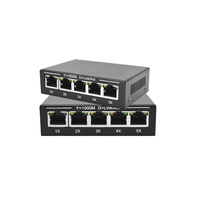 Precio de Fábrica GIANTECH Gigabit - Switch de Red Empresarial de 5 Puertos para Oficina, Cámara IP, Conexión Plug and Play, Switches de Red de Escritorio
