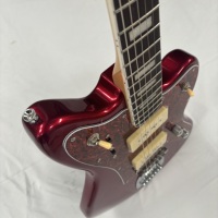 Custom RED Jazz Master Stringed Instrument Solid Body Roasted Maple Neck Rosewood Fretboard Electric Guitar