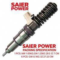 Injecteur de carburant BEBE4L10001 BEBE4L11001 BEBE4L13001 BEBE5L14001 pour moteur diesel E3.5 4L