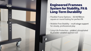 Table de tennis de table pliable d'intérieur de 15 mm, rebond stable, table de <span class=keywords><strong>ping</strong></span>-<span class=keywords><strong>pong</strong></span> pour l'entraînement, l'école, la communauté, la pratique à domicile, utilisation sportive - Product Image 5