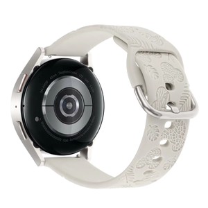 Bracelet de montre en silicone gravé motif dessin animé, compatible Huawei <span class=keywords><strong>Watch</strong></span> et Samsung universel 20/22mm, motif feuille <span class=keywords><strong>Mickey</strong></span> - Product Image 3