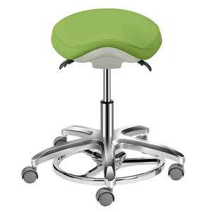 Reposapiés auxiliar rodante ajustable <span class=keywords><strong>de</strong></span> altura Médica Clínica Hospital ergonómico médico taburete Dental Silla <span class=keywords><strong>de</strong></span> sillín - Product Image 3