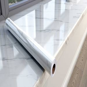 Película Adhesiva de PVC con Patrón de Mármol, Panel de Pared, Película de PVC para Muebles y Armarios con Película Decorativa de Mármol, Fabricante - Product Image 6