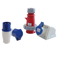 3-core 4-core 5-core 16A 32A 63A IP67 Industrial Plug and Socket