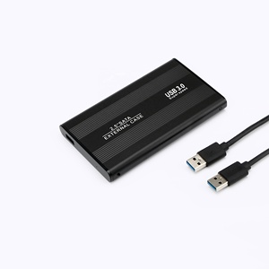 Aluminum 2.5 Inch III to <b>USB</b> 3.0 5Gbps External HDD Enclosure Hard Drive Case SSD Box Support Hot <b>Plug</b> for HDD Enclosure - Product Image 1