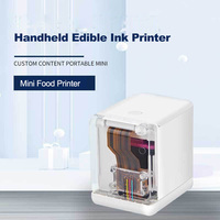 Printer tinta dapat dimakan kopi gaya baru 2025 mesin Printer Latte kue roti makanan genggam