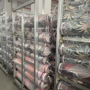 Fábrica barata 130gsm poliéster microfibra tela sábana tela para Filipinas hogar textil - Product Image 3