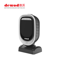 Pemindai kode batang antarmuka USB 2D bebas genggam untuk ponsel & Desktop menggunakan kecepatan pemindai cepat untuk Register uang tunai & stok tersedia