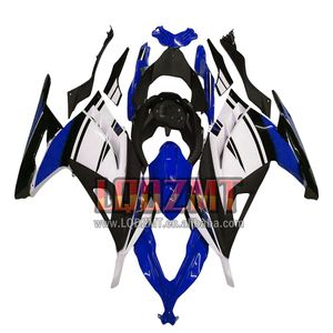 Inyección para <span class=keywords><strong>KAWASAKI</strong></span> <span class=keywords><strong>NINJA</strong></span> <span class=keywords><strong>300</strong></span> EX300 ZX 2013 ZX3R 13 14 <span class=keywords><strong>Azul</strong></span> negro 15 16 17 27LQ.153 ZX300R 2014 2015 2016 2017 Carenado - Product Image 1