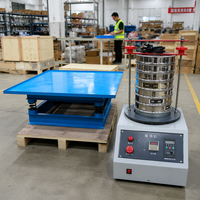 Hochleistungs-Motorisierter Beton-Vibrationstisch für Labor und Industrie + Siebschüttler + 9 Würfelformen 220V/380V Professionell