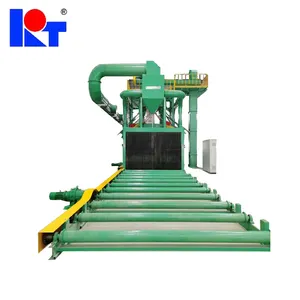 5 Years Warranty Factory Price CE /ISO Approved Customized 230V/480V steel plate Shot Blasting Machine