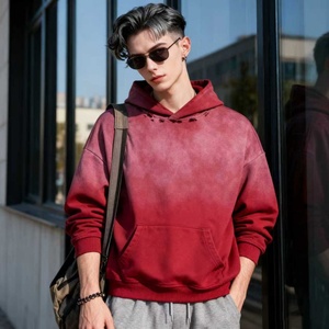 TKAN332D personalizado hombres peso pesado 470 Gsm Streetwear Oversize casual 100% algodón vintage lavado estilo desgastado Sudadera con capucha - Product Image 1